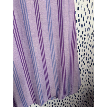 Violet dreams, striped housedress (1960s)