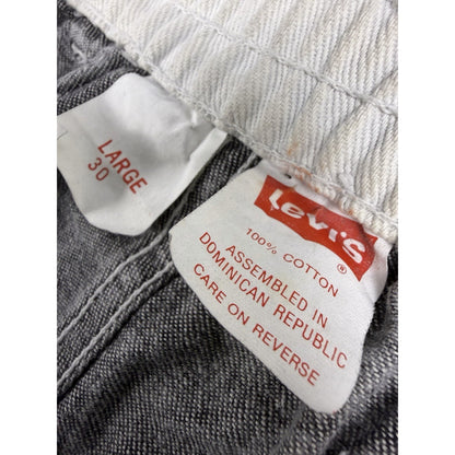 Vintage 90s Levi's SilverTab acid wash jeans, deadstock, 32x30