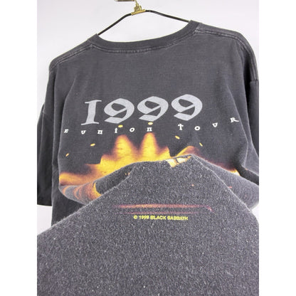 Black Sabbath Reunion Tour fader two sided Ozzy shirt, 1999, XL