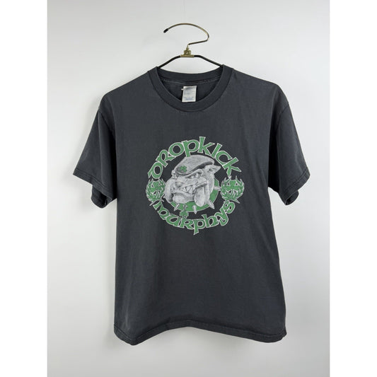 Vintage 2004 Dropkick Murphys Bulldog Fader Celtic Punk Rock Shirt Large 22x27