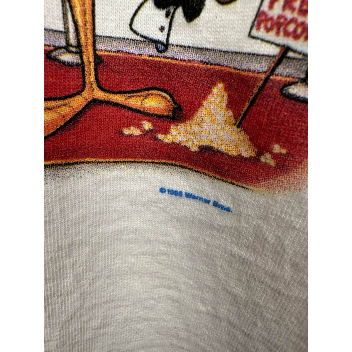 Vintage 1996 Space Jam Stars of Space Jam movie promo tee, Q-Tees, XL
