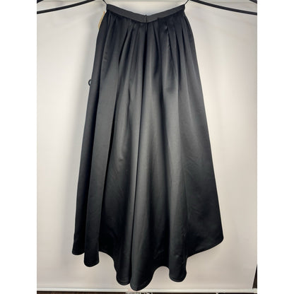 Vintage NWT Saks Fifth Avenue Victor Costa Circle Maxi Skirt Black Tulle Long