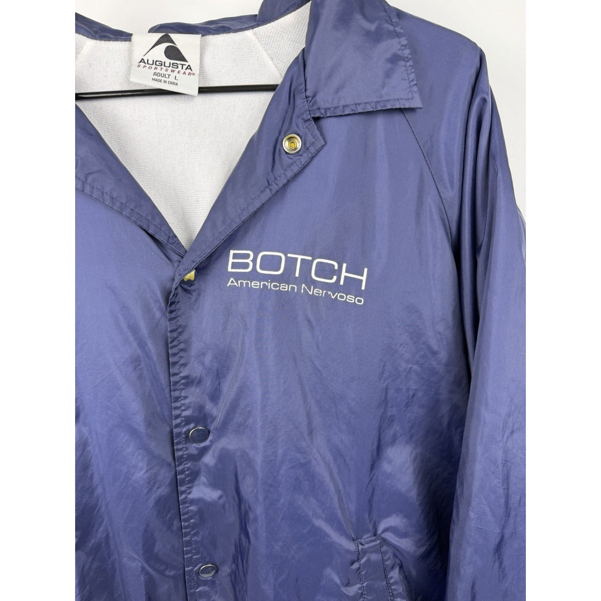 2013 Botch American Nervoso Windbreaker Mathcore Hydra Head Records Large 24x27