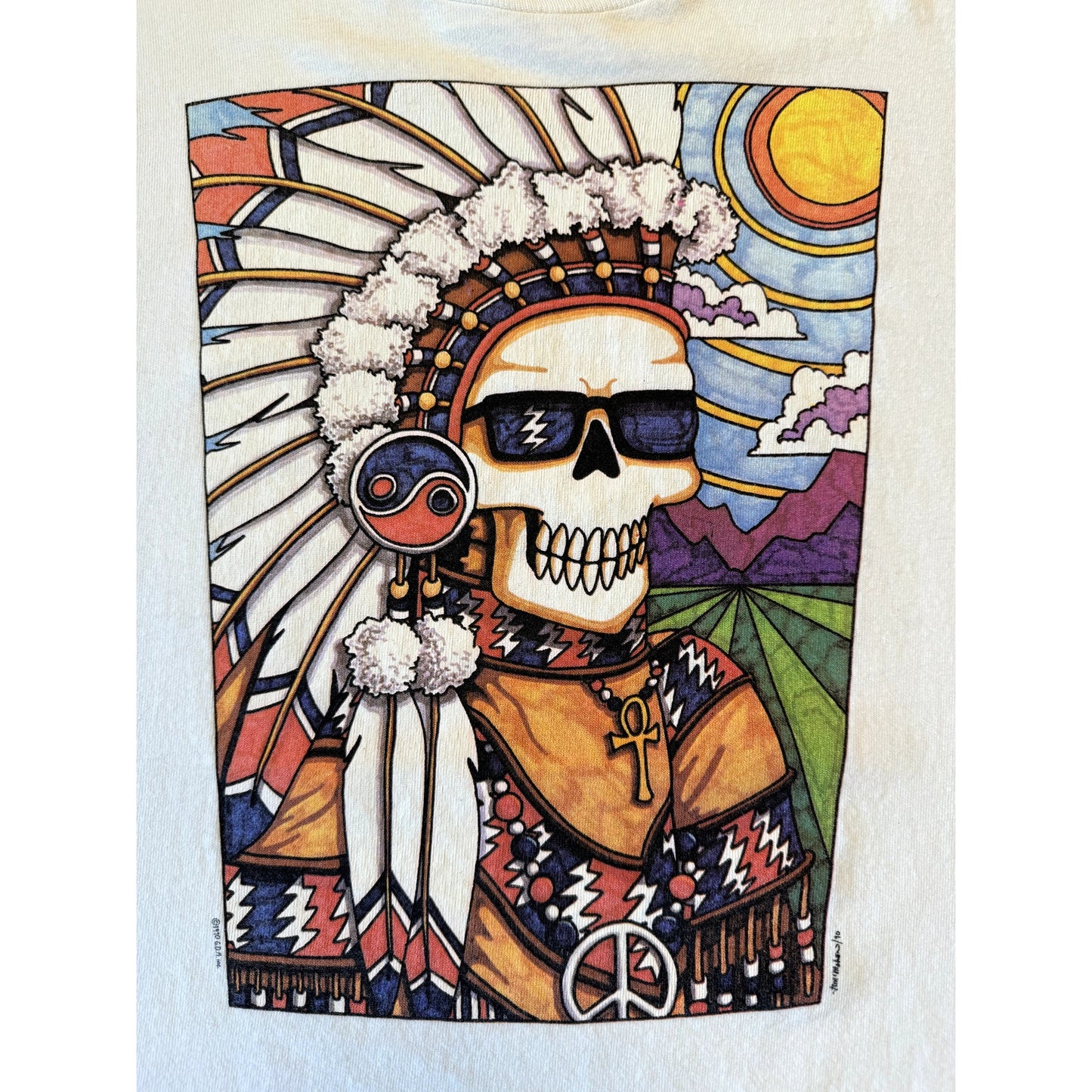 Grateful Dead Neon Native, Medium (1990)