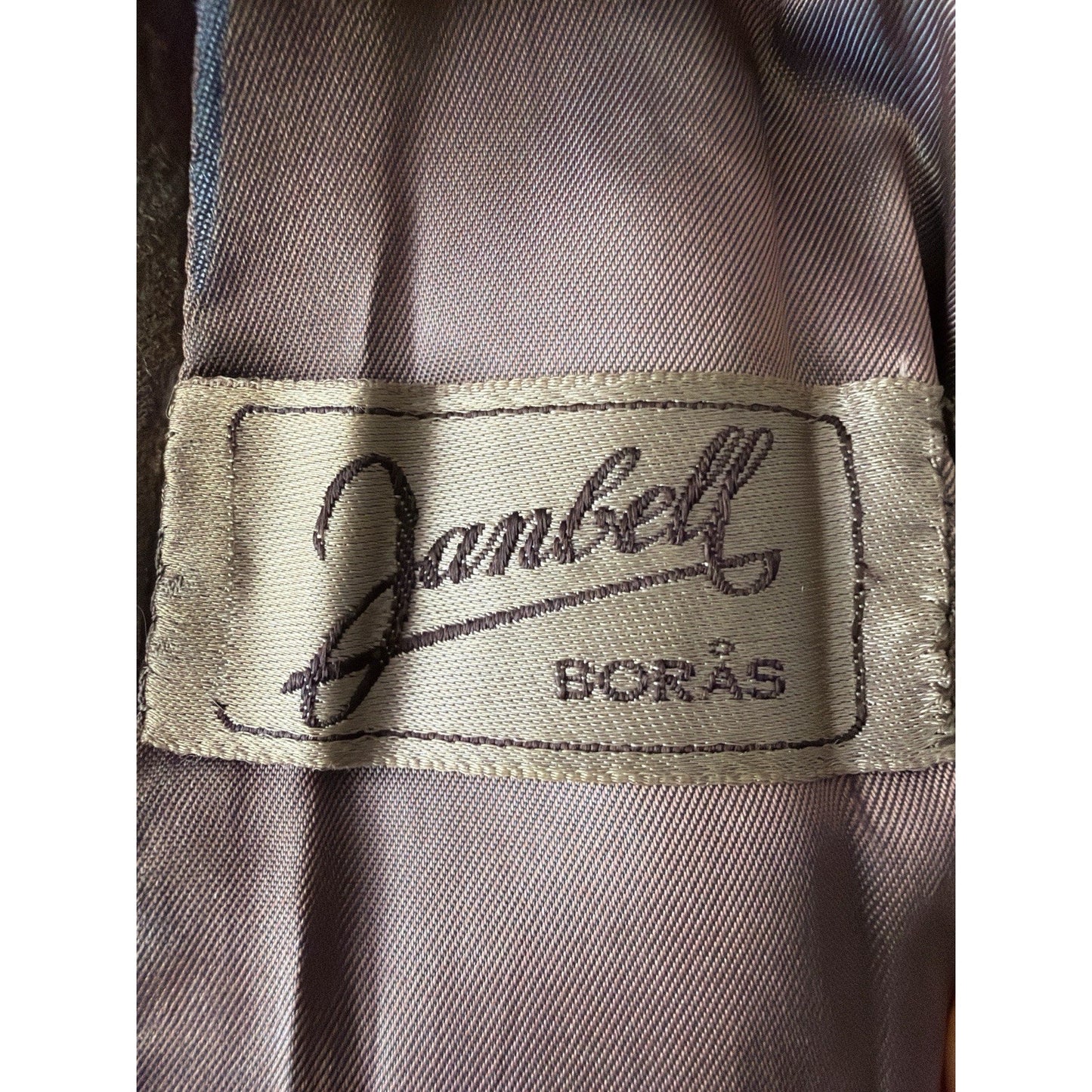 1950s Goatskin Leather Coat Swedish Thrashed Mid Century Western Jacket