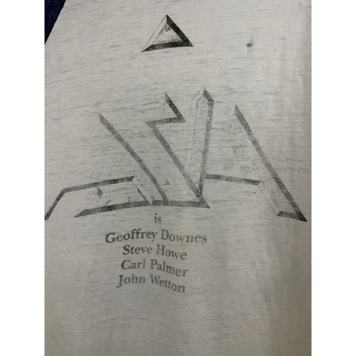 Vintage 1982 Asia Debut Tour Tee Distressed, Chopped, & Thrashed Knits M 18x26