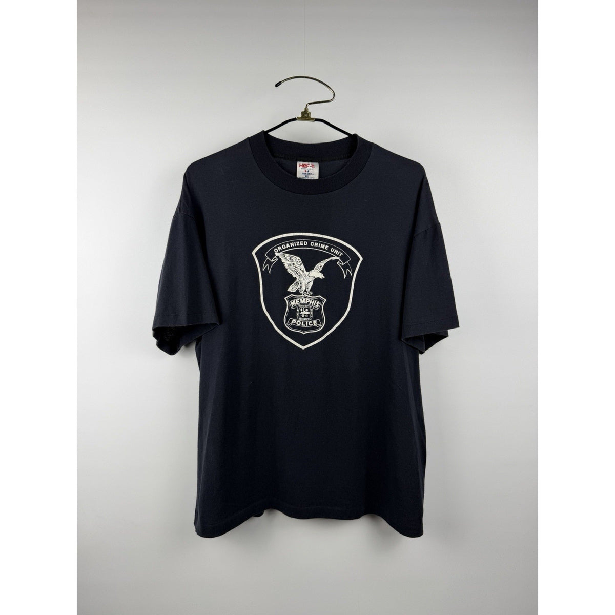 Vintage 90s Memphis Police Organized Crime Unit single stitch tee, 2XL