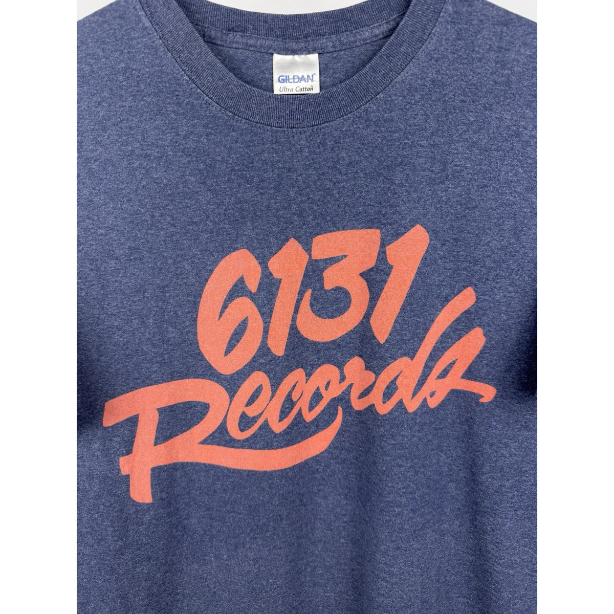 6131 Records independent label tee, Julien Baker, Joyce Manor, XL