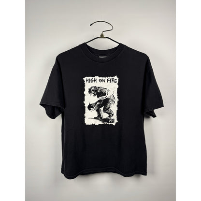 Vintage 2002 High On Fire Thieves tour tee, stoner doom, XL