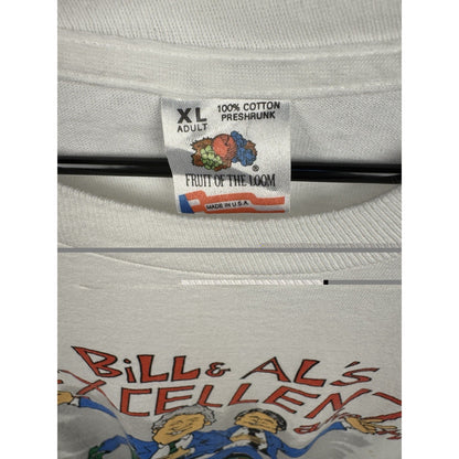 Vintage 90s Bill Clinton & Al's Excellent Adventure tee, XL