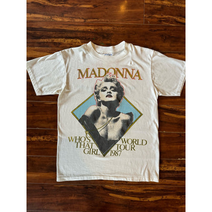 Vintage Madonna Who’s That Girl tour shirt RARE size Large (1987)