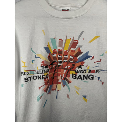 Vintage 2005 Rolling Stones A Bigger Bang Tour Shirt Double Sided. Anvil L 22x28