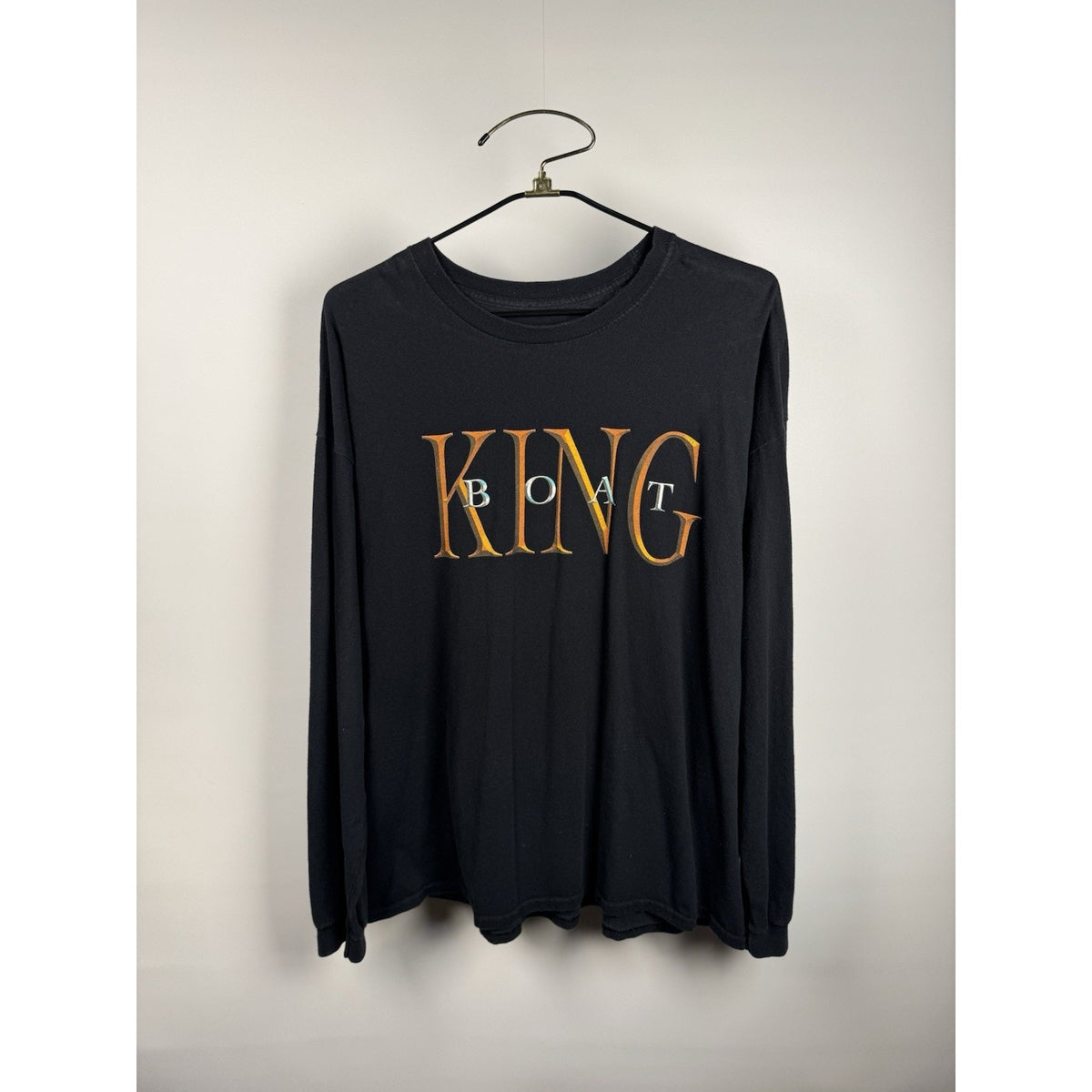 Lil Yachty LB2 King Boat Long Sleeve Tee Hip Hop Rap Merch Black XL 25"x30"