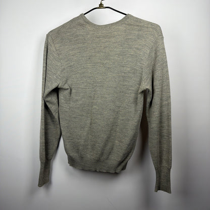 Vintage 1951 Jantzen Kharafleece Grey Men V Neck Sweater 38 Made in USA