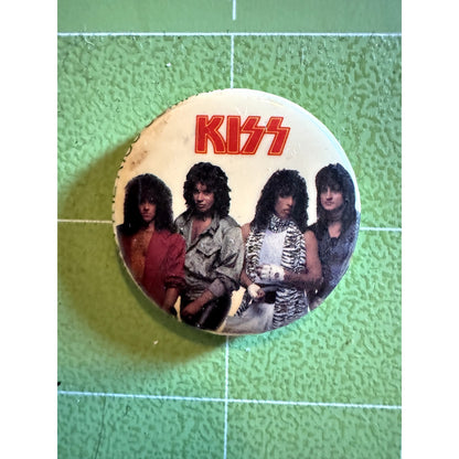 1984 KISS 1.25" circular pin button