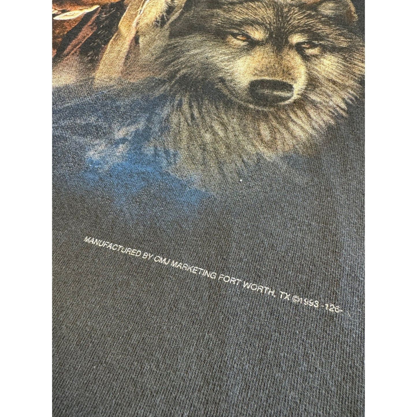 Native American Nature 3D Emblem shirt Large (1993)