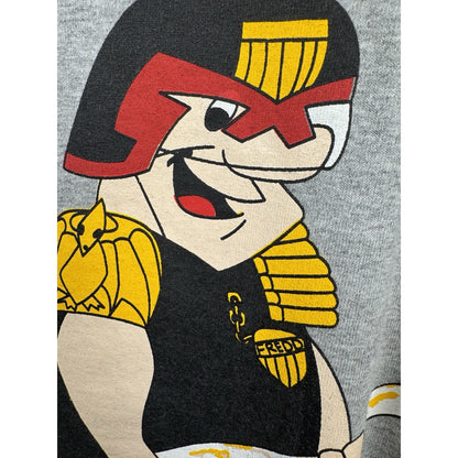 Vintage The Flintstones Judge Fredd Judge Dredd Comics Movie Parody Large 22x29