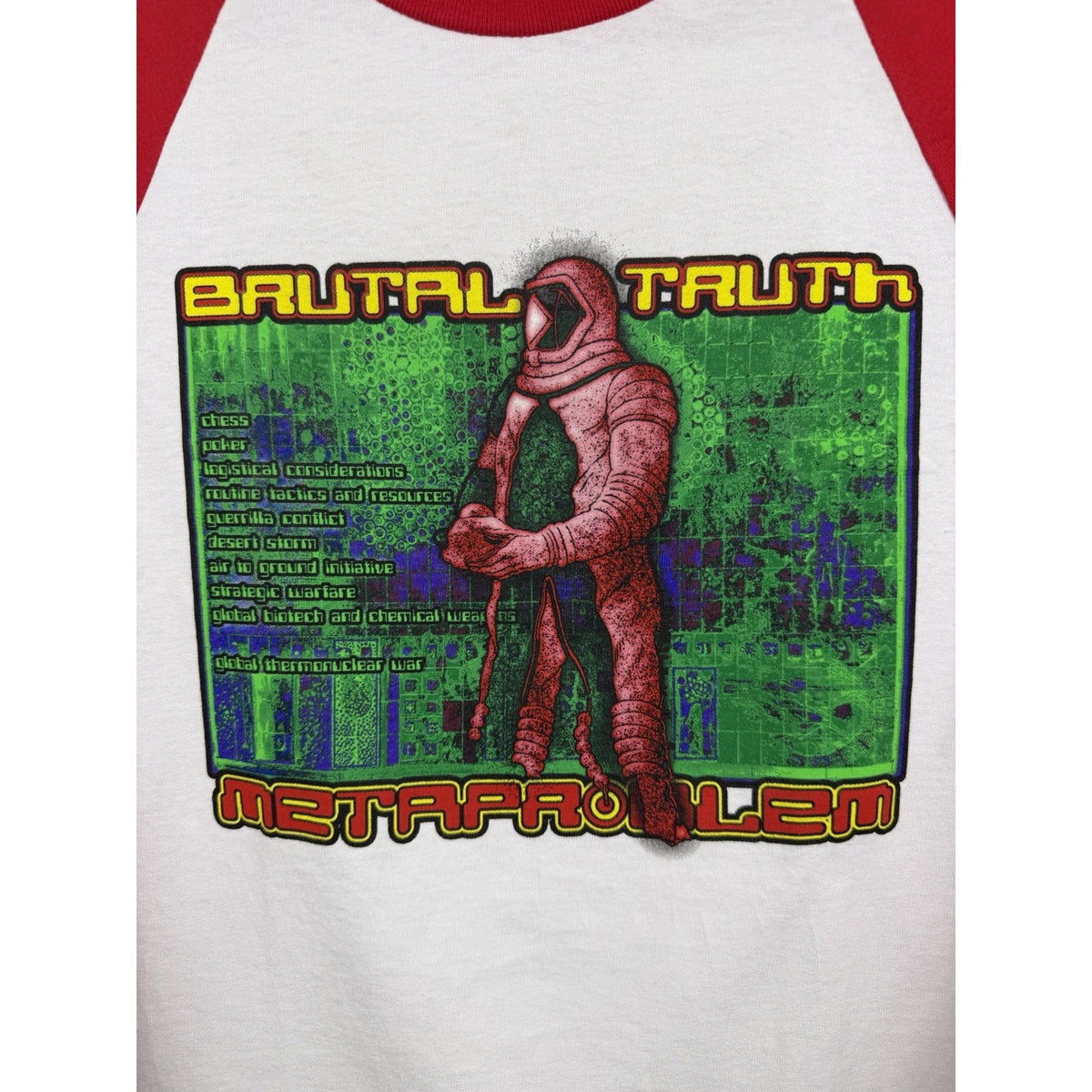 Brutal Truth Metaproblem Evolution Through Revolution raglan, 2009, Small