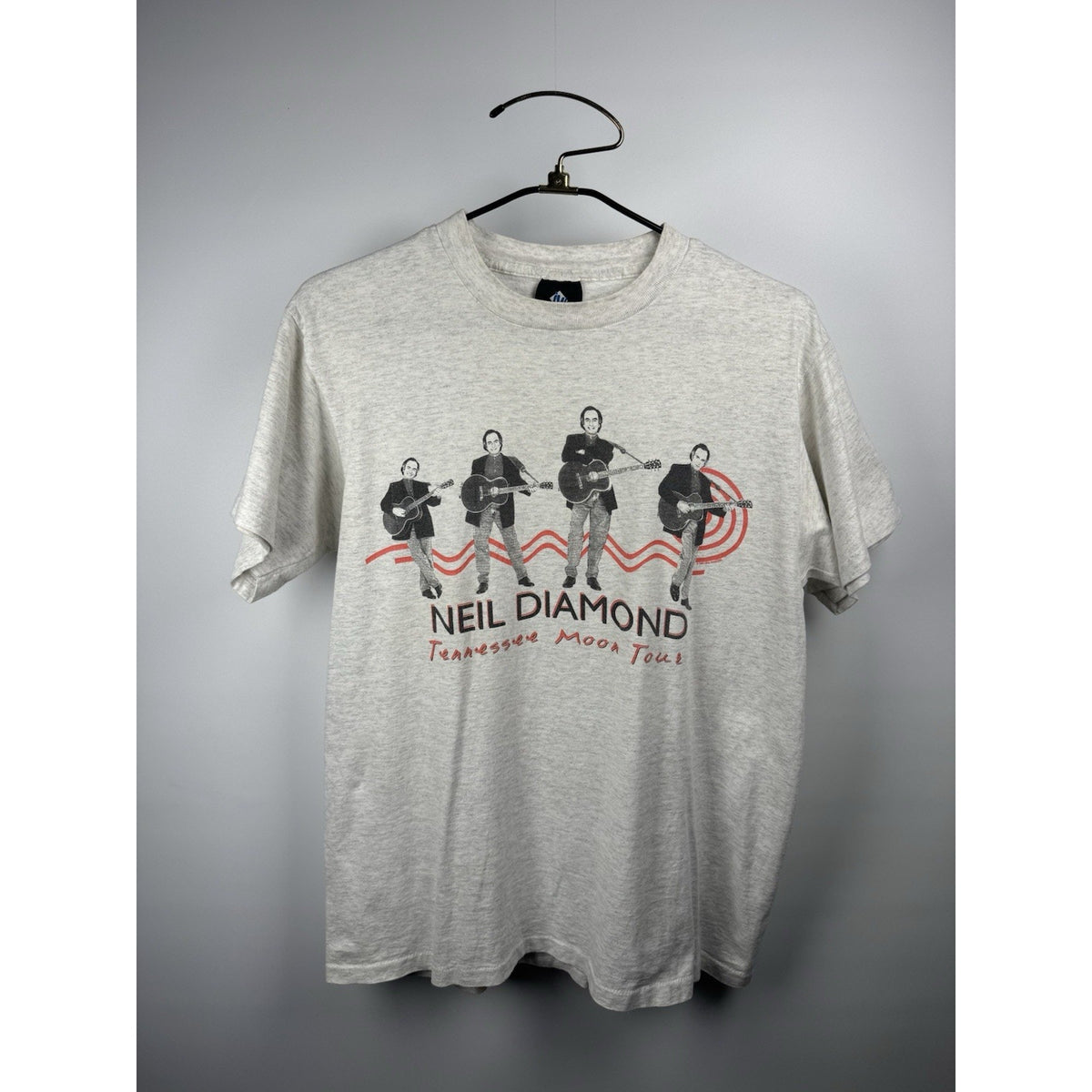 Vintage 1996 Neil Diamond Tennessee Moon tour tee, single stitch, L