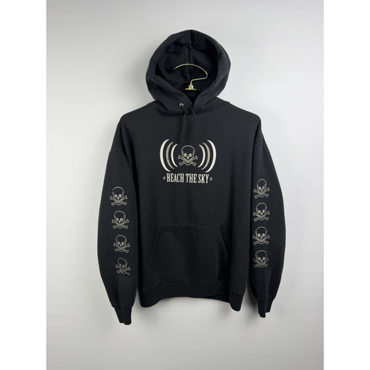 Vintage 2001 Reach The Sky Hoodie Boston Hardcore Victory Records Bane L 23x27