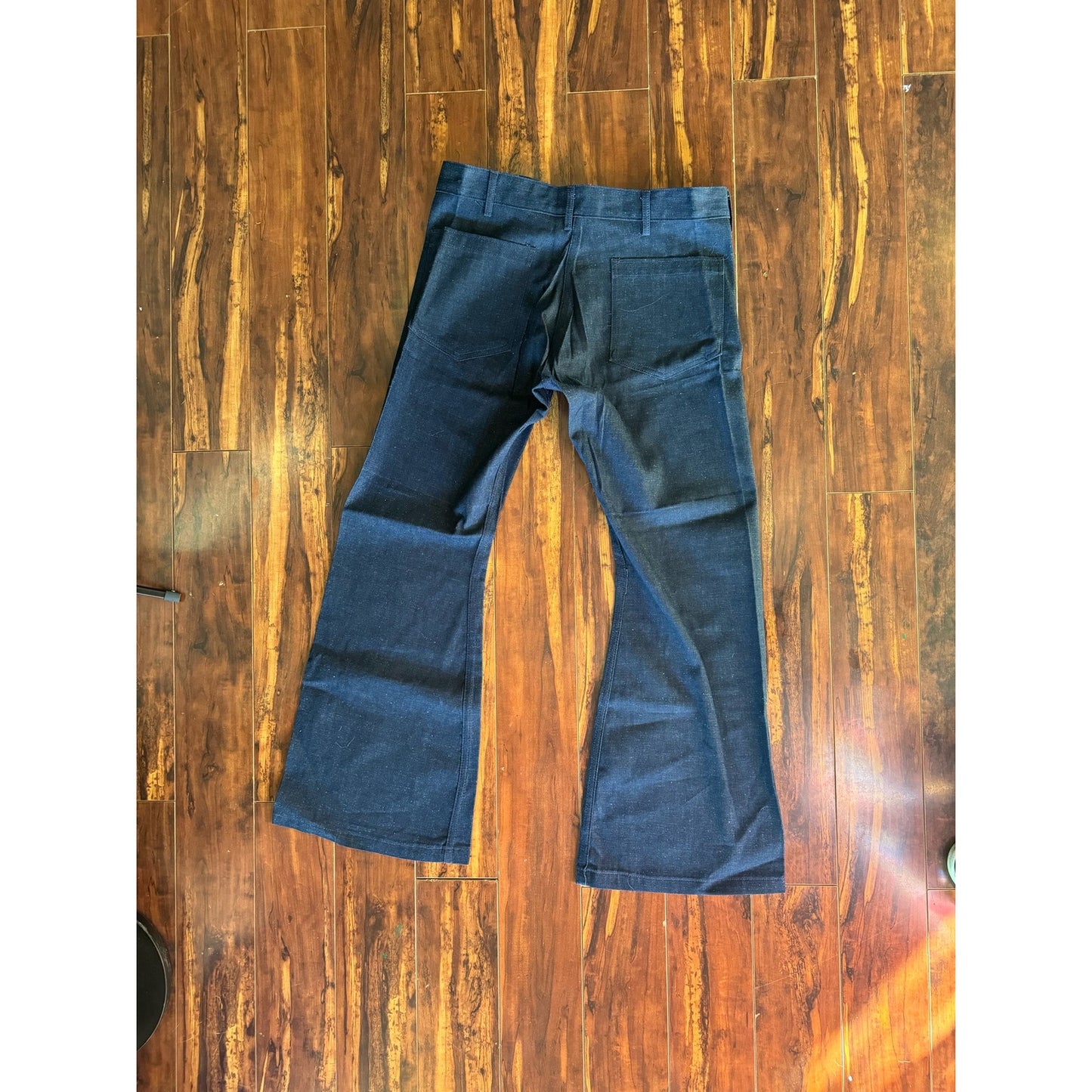 Seafarer dungarees bell bottoms 36x30 (1970s)