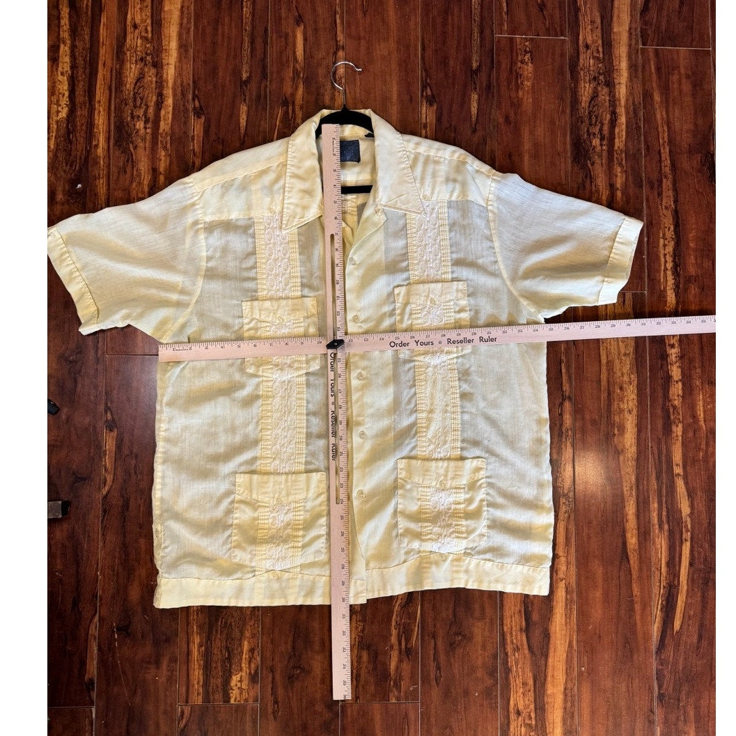 Butter believe it, button-front cabana shirt (1970s)