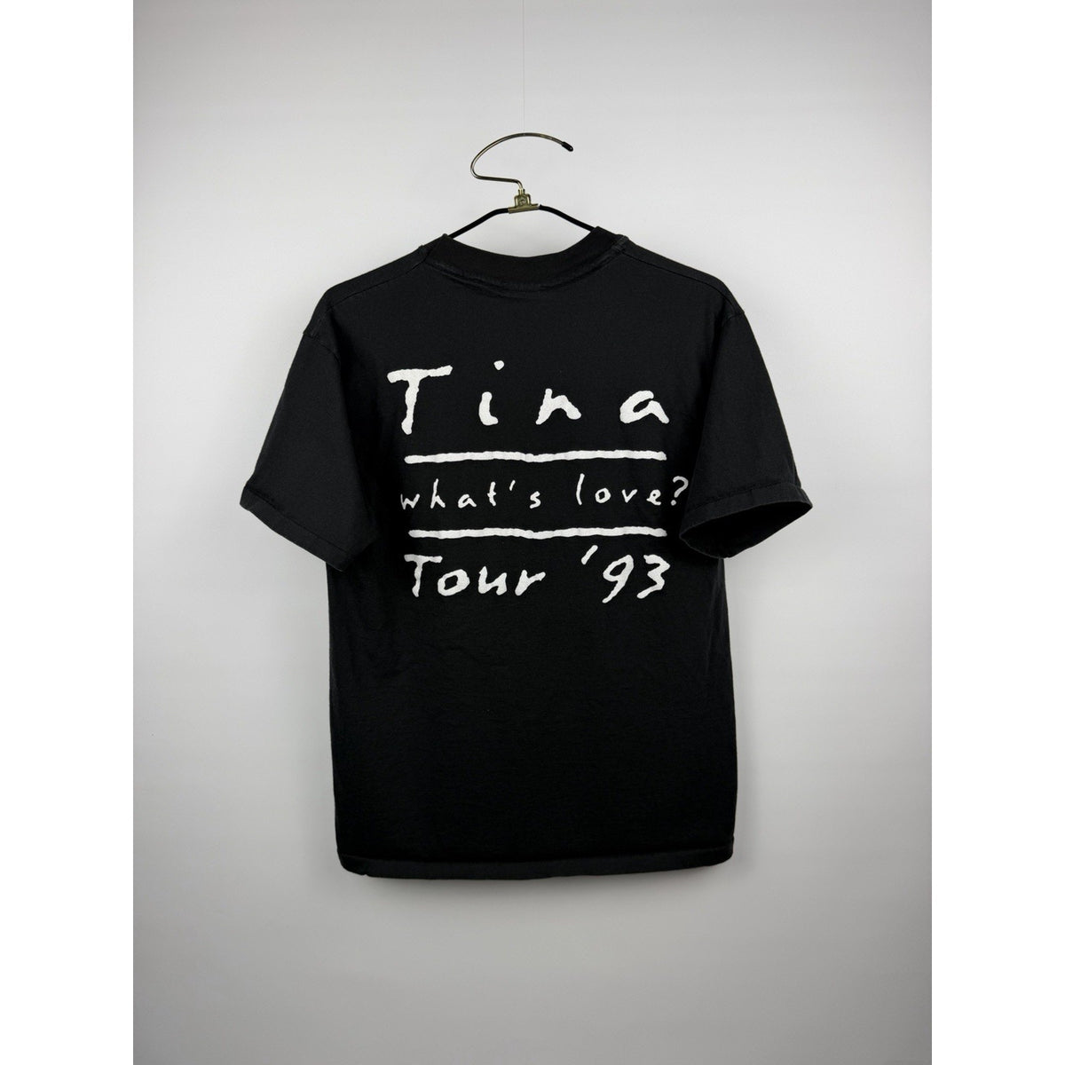Vintage 1993 Tina Turner What's Love tour tee, single stitch, XL