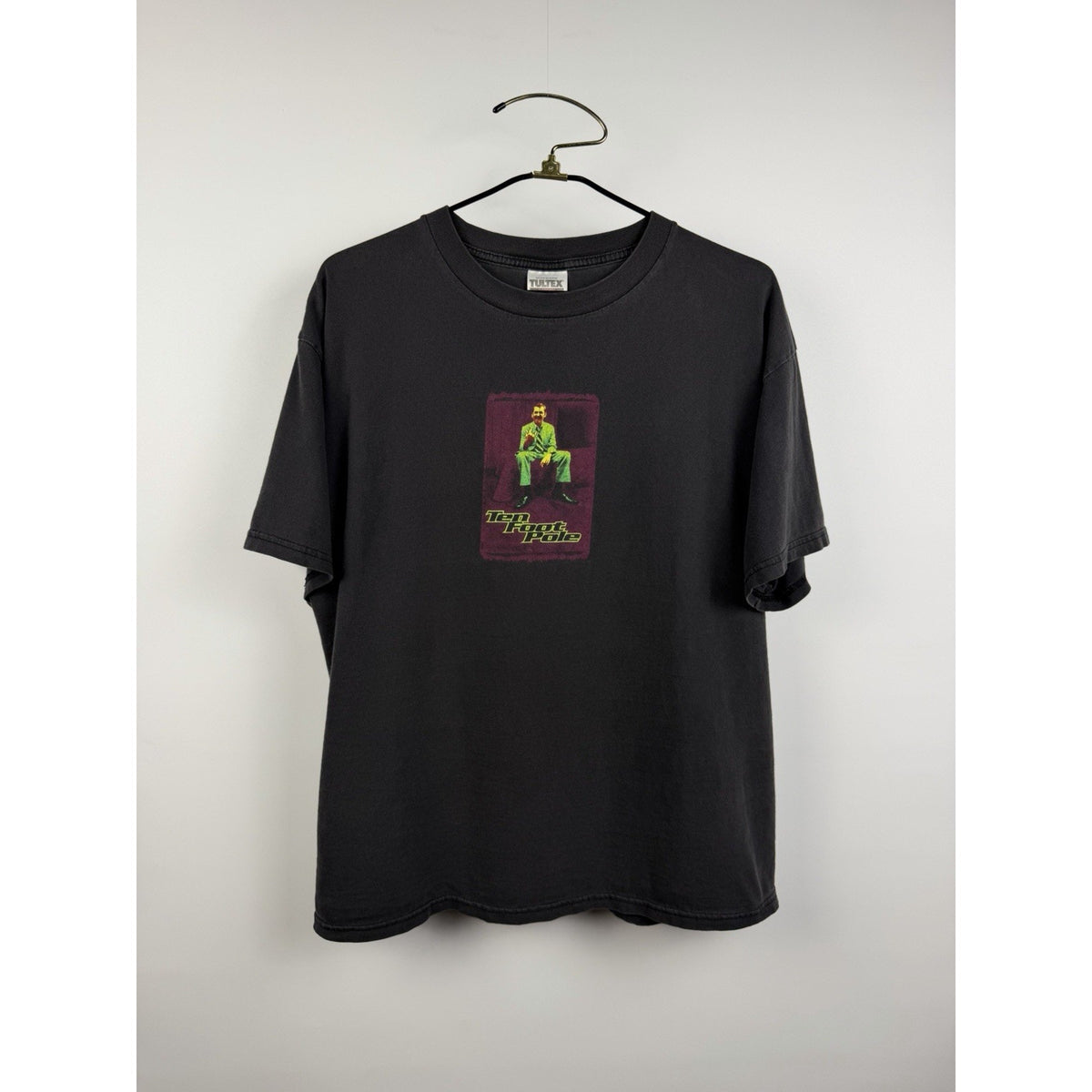 Vintage 1999 Ten Foot Pole Latex Is My Business tee, Epitaph, XL
