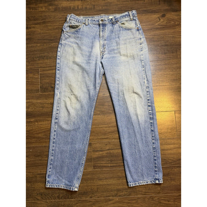 Vintage 90s Levi’s Orange Tab 505 Jeans Mens 36x30 Medium Wash Cozy Worn