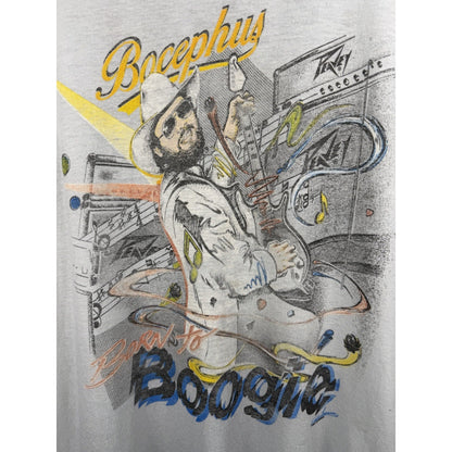 Vintage 1987 Hank Williams Jr Bocephus Born to Boogie PAPER THIN Rare XL 23x30