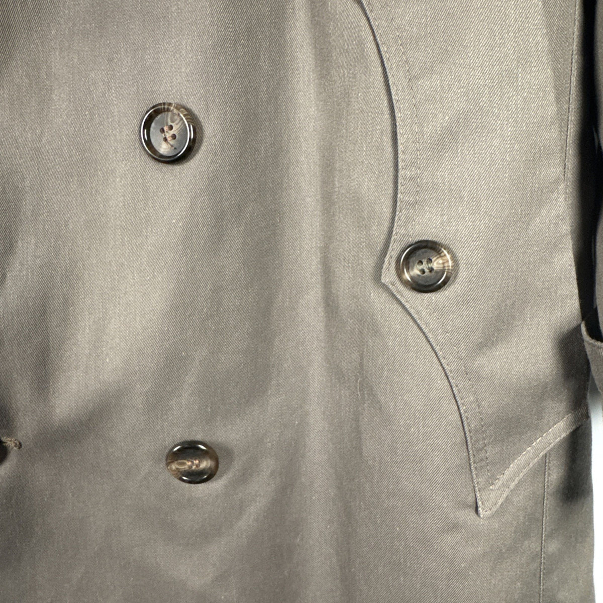 Christian Dior Authentic Trench Coat Mens 40S Belted Wool Liner Vintage Classic