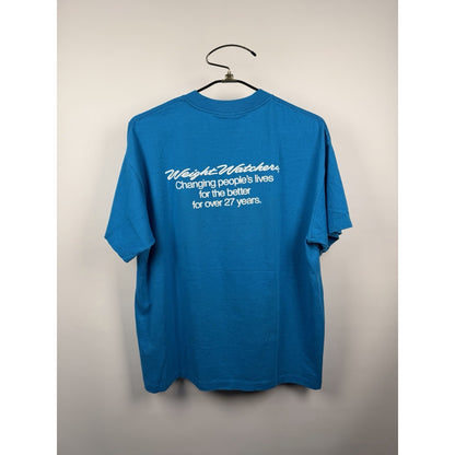 Vintage 80’s Weight Watchers Shirt Single Stitch Rare USA Puff Print XL 24x28