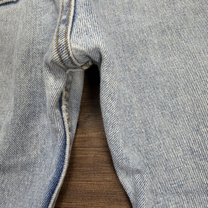 Vintage Levis 550 Jeans Mens 38x32 Relaxed Fit Thrashed Made USA 90s Denim