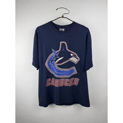 Vintage 2002 Vancouver Canucks big orca logo tee, NHL, Alstyle, XL