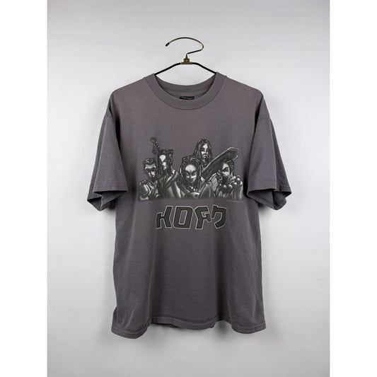 Korn Anime tee, perfectly faded nu metal shirt, Giant tag, 1999, XL