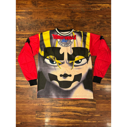 Vintage ICP Insane Clown Posse x Dragon Ball Z Custom Soccer Jersey XL Juggalord