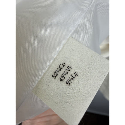 CHAIKEN structured White Blazer Jacket Size 6 Couture Luxury