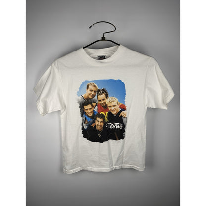 Vintage 90’s NSYNC Shirt Tultex Single Stitch On Bottom Medium 18x24