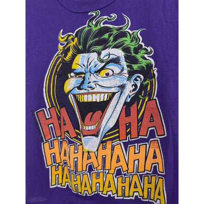 Joker HaHaHa DC Comics Batman kids shirt, 1989, 4T