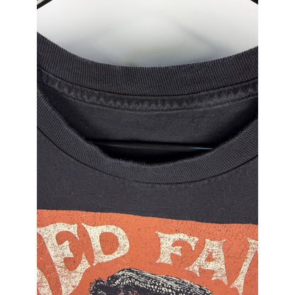 Vintage 2009 Red Fang red beard skull tee, Portland stoner rock, L