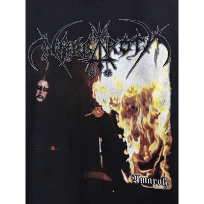 Nargaroth Amarok double sided German black metal band tee, 2000s, Medium
