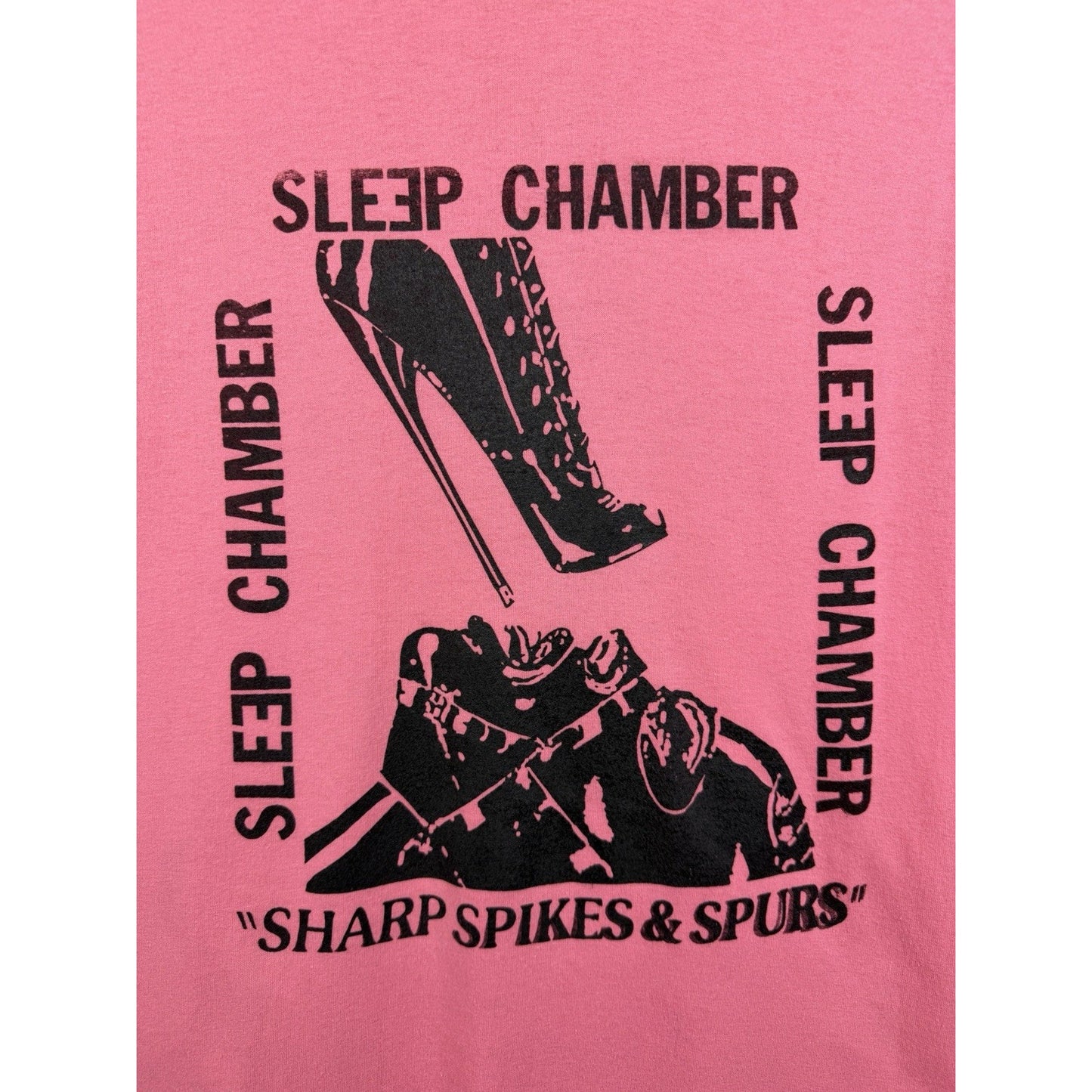 Vintage 1989 Sleep Chamber Industrial Noise Band Inner-X BDSM Fetish Large 20x28