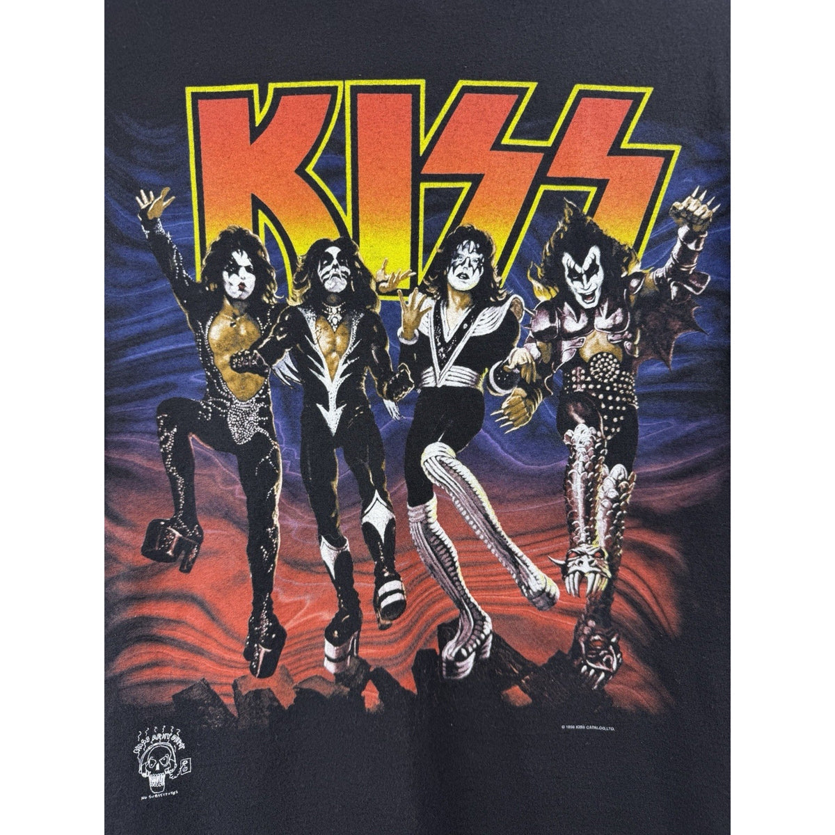 Vintage 1996 KISS Destroyer 20 Years of Destruction tour tee, L