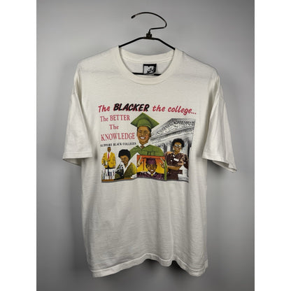 Vintage 1991 MTV The Blacker the College tee, single stitch, XL