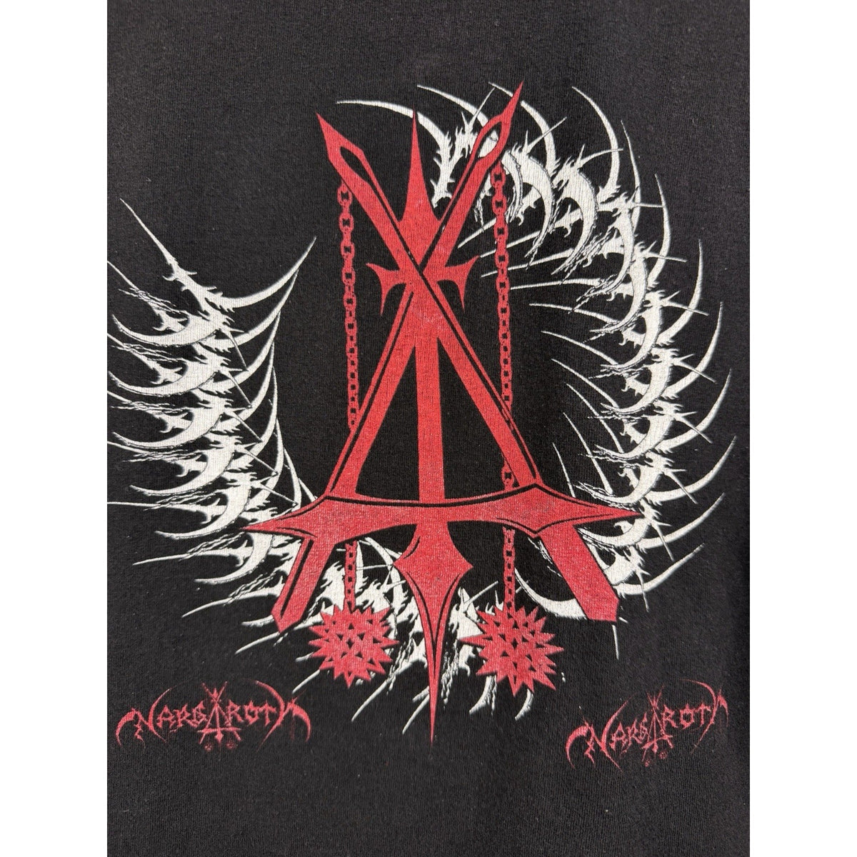 Nargaroth Amarok double sided German black metal band tee, 2000s, Medium