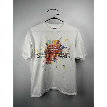 Vintage 2005 Rolling Stones A Bigger Bang Tour Shirt Double Sided. Anvil L 22x28