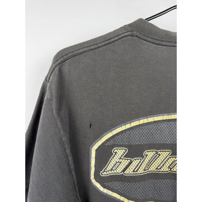 Billabong Surf Wear distressed shirt, single stitch, USA made, 90s, L