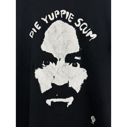 Charles Manson Die Yuppie Scum Mob Town tee, Fruit of the Loom, 1997, XL