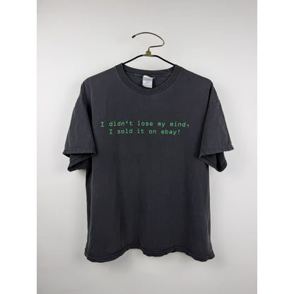 Vintage Y2K "I Didn't Lose My Mind, I Sold It on eBay" faded tee, XL