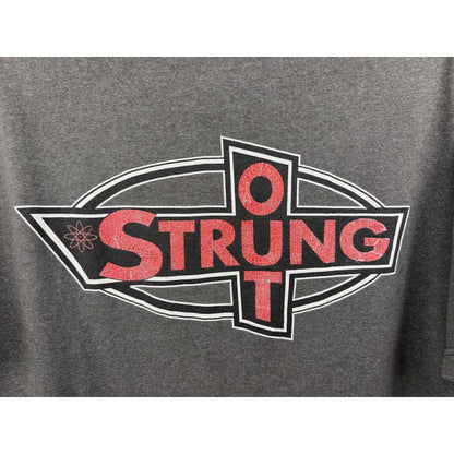 Vintage 2002 Strung Out Fat Wreck Chords California Punk Band Shirt XL 24x30